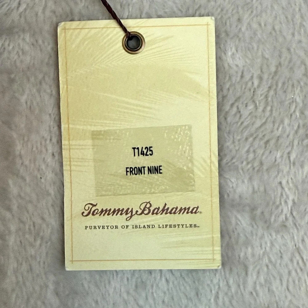 NEW Tommy Bahama Front Nine‎ Pants Mens 42x31 Beige Chino Stretch Golf T1425